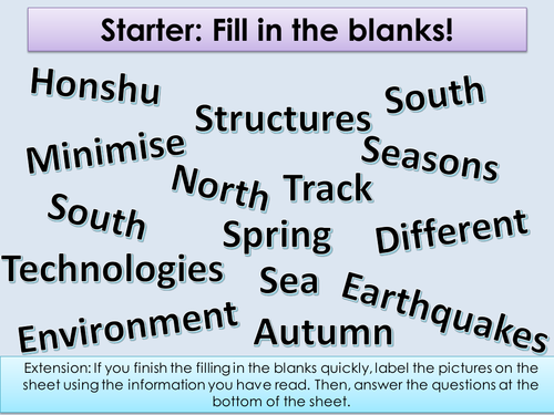 Climate of Japan | Teaching Resources