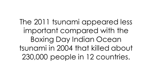 Japan Tsunami 