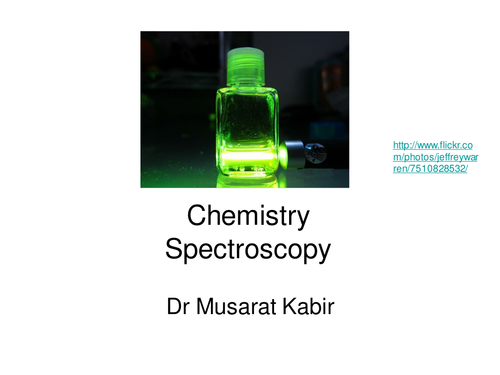 AS Chemistry Spectroscopy