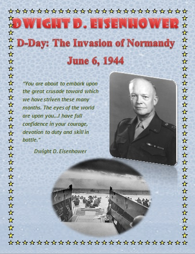 D-Day Primary Source Speech and Prayer from Eisenhower and Roosevelt
