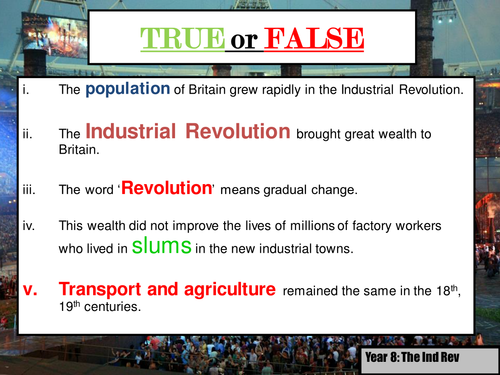Industrial Revolution Population Growth