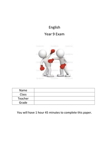 AQA KS3 New 2015 Exam Paper 1