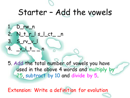 B2 - Topic 3 - Evolution, Extinction and Fossils