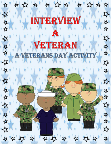 Veterans Day Activity and Reflection