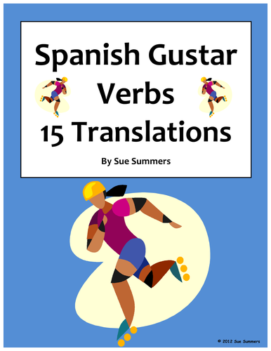 Spanish Gustar Verbs and Indirect Object Pronouns Worksheet