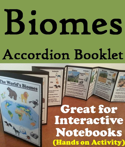 Biomes Accordion Booklet