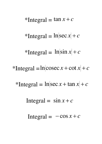 C3 & C4 Integration Flashcards