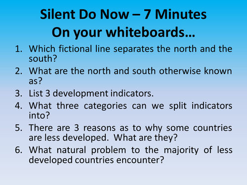 The Development Gap 2