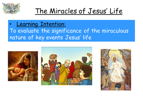 The Miracles of Jesus' Life