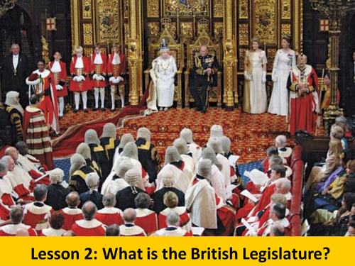 OCR A Level Government & Politics The British Legislature/Parliament