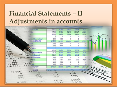 Presentation on Adjustments in Financial Statements