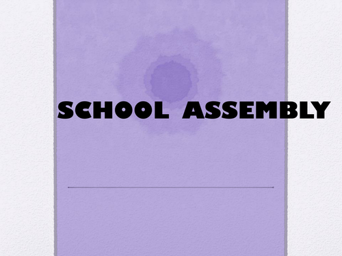 School ASSEMBLY ppt_Empathy_Inspirational story_Festival Importance_Intersting facts on human body