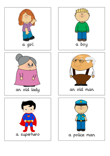 Character Flash Cards