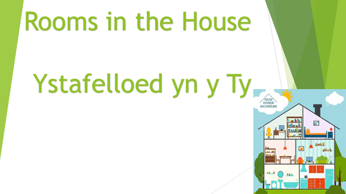 Rooms in the House - Second Language Welsh - Tedi Twt