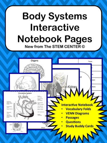 Body Systems Interactive Science Notebook