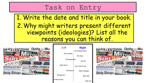 Hillsborough Disaster AQA English Language Paper 2 focus- Lesson and resources