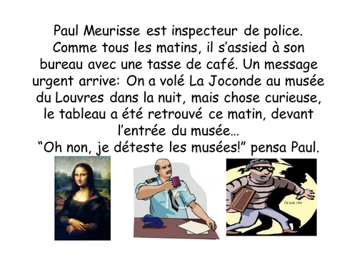 Free time and invitations: Une histoire policiere