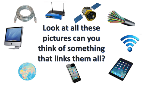 How the Internet works.