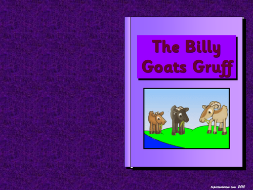 The Three Billy Goats Gruff Story Pack (Pie Corbett style)