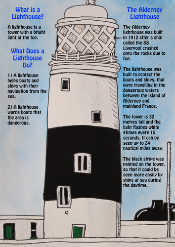 The Lighthouse What Does A Lighthouse Do Teaching Resources