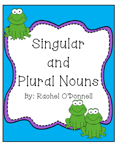Singular Plural Nouns