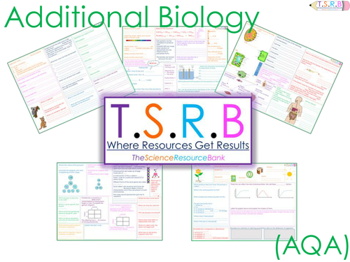 B2 Entire Additional Biology Revision Mats