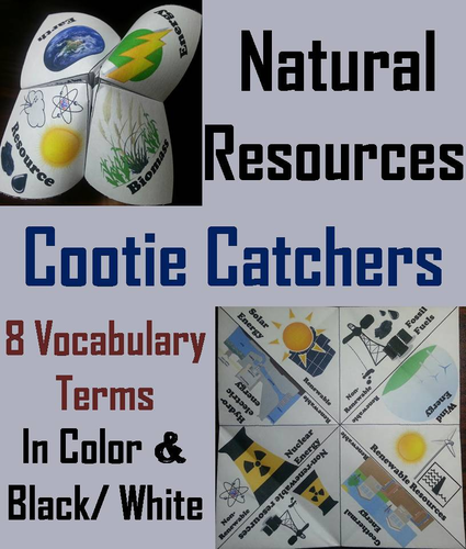 Natural Resources Cootie Catchers