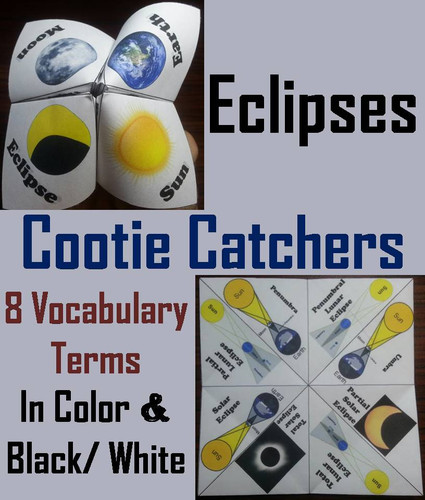 Eclipses Cootie Catchers