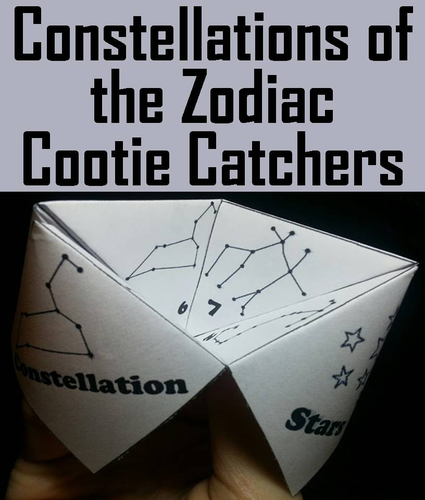 Constellations of the Zodiac Cootie Catchers