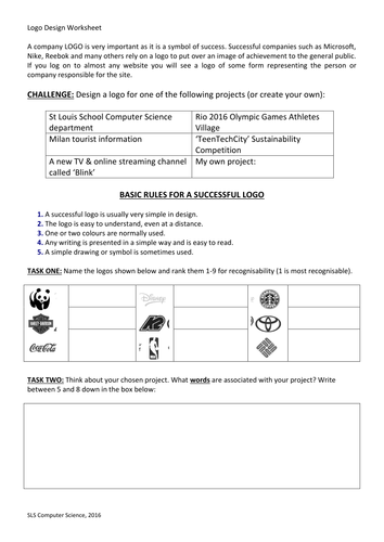 science for computer worksheet grade 1 Resources design  worksheet by   Teaching Logo rbond TES