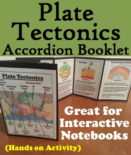 Plate Tectonics Accordion Booklet