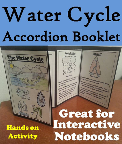 Water Cycle Accordion Booklet