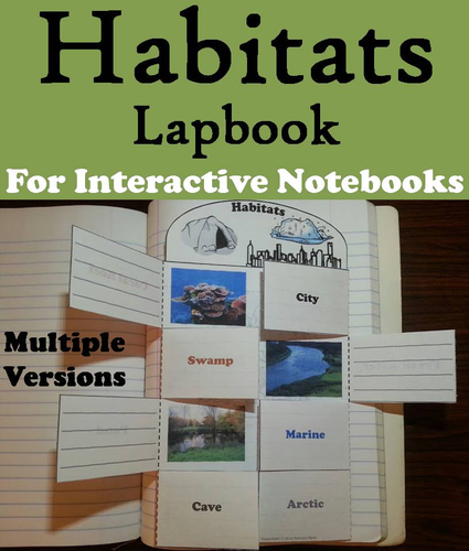 Habitats Lapbook | Teaching Resources