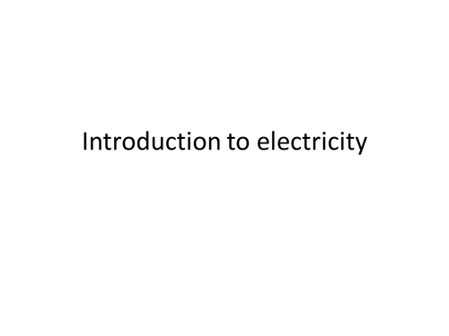All Yr 10 Electricity  topics with extensions.
