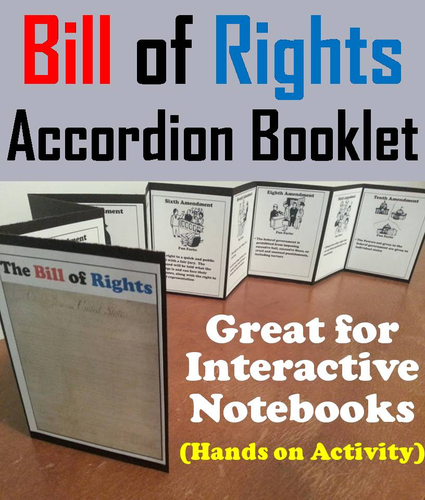 Bill of Rights Accordion Booklet