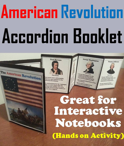 American Revolution Accordion Booklet