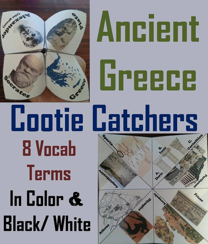 Ancient Greece Cootie Catchers