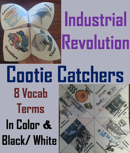Industrial Revolution Cootie Catchers