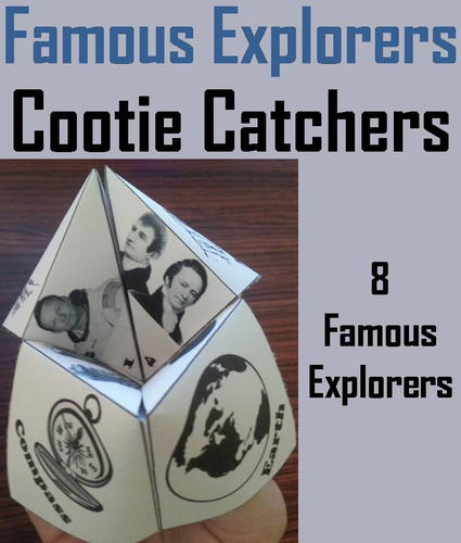 Explorers Cootie Catchers
