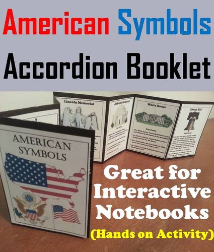 American Symbols Accordion Booklet
