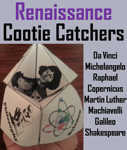 Renaissance Cootie Catchers