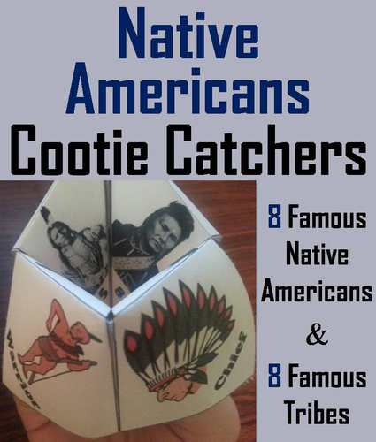 Native Americans Cootie Catchers