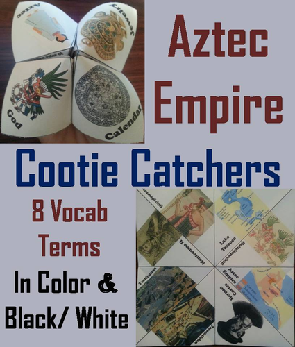 Aztec Empire Cootie Catchers