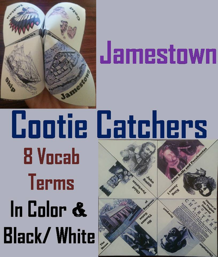 Jamestown Cootie Catchers