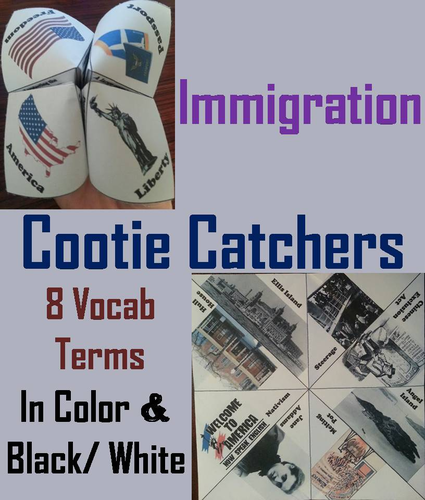 Immigration Cootie Catchers