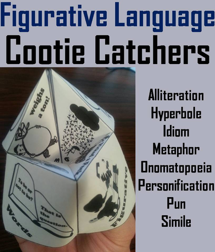 Figurative Language Cootie Catchers