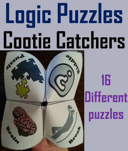 Logic Puzzles Cootie Catchers