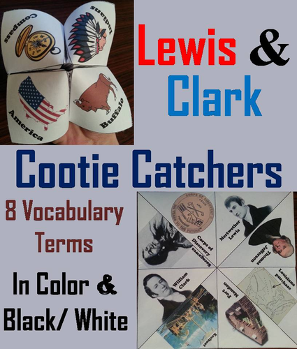 Lewis and Clark Cootie Catchers