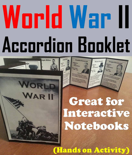 World War II Accordion Booklet