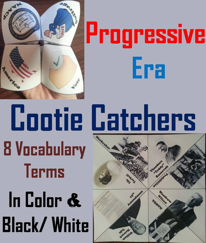 Progressive Era Cootie Catchers